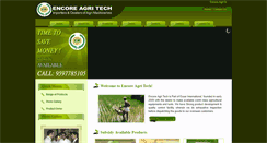 Desktop Screenshot of encoreagritech.com
